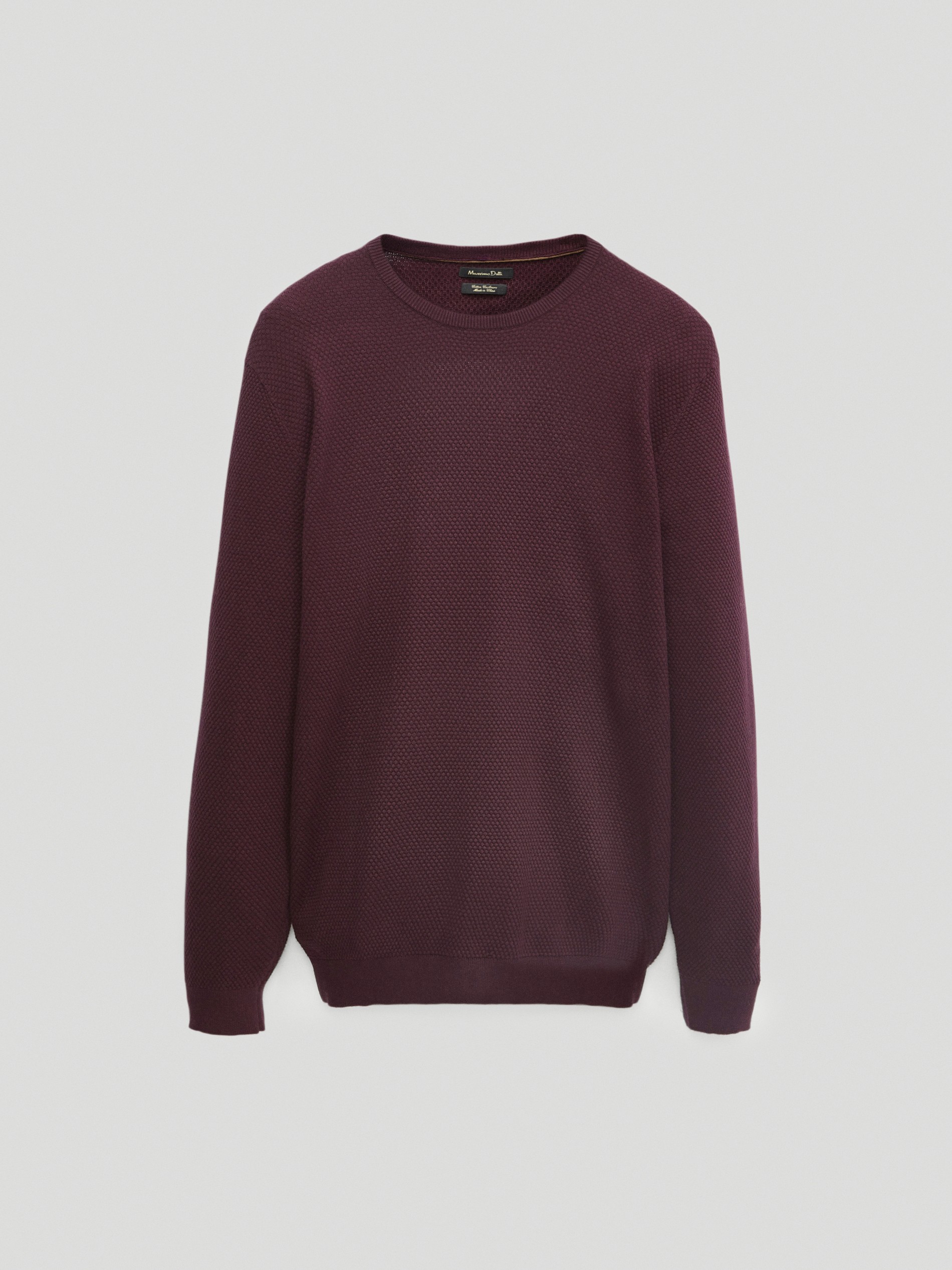 massimo dutti cotton cashmere sweater