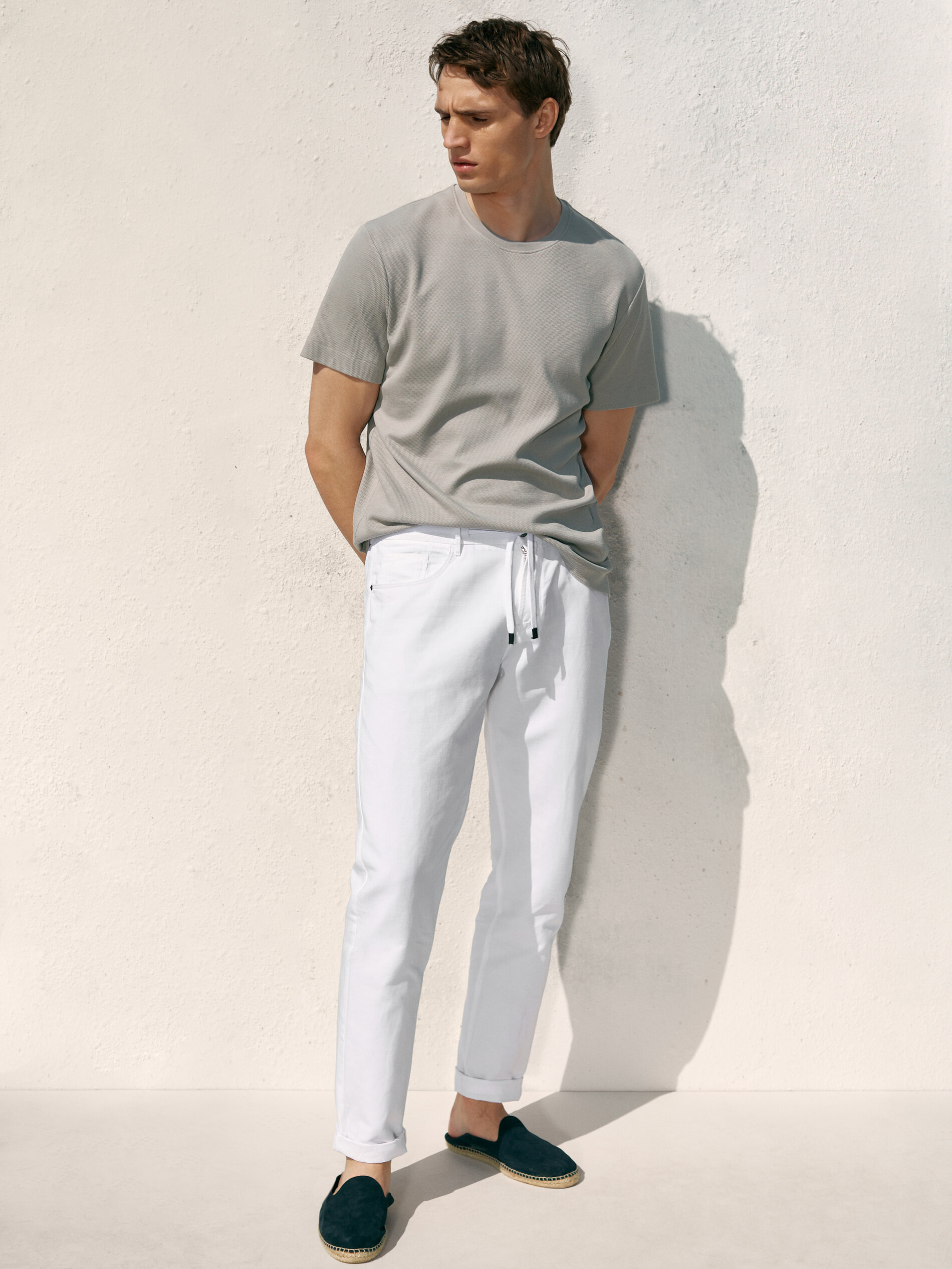 Short sleeve T-shirt with placement 