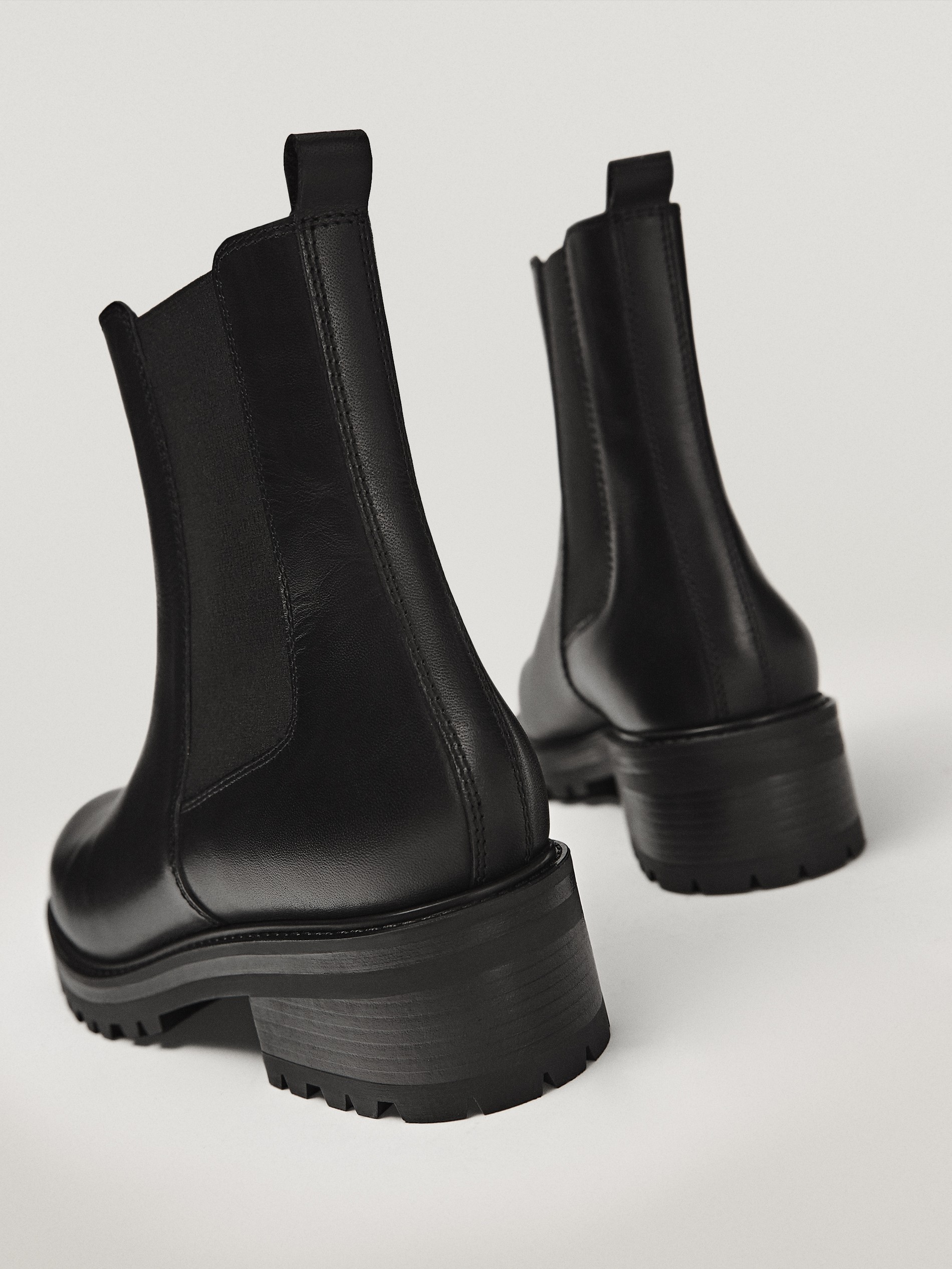 Massimo dutti bottines clearance