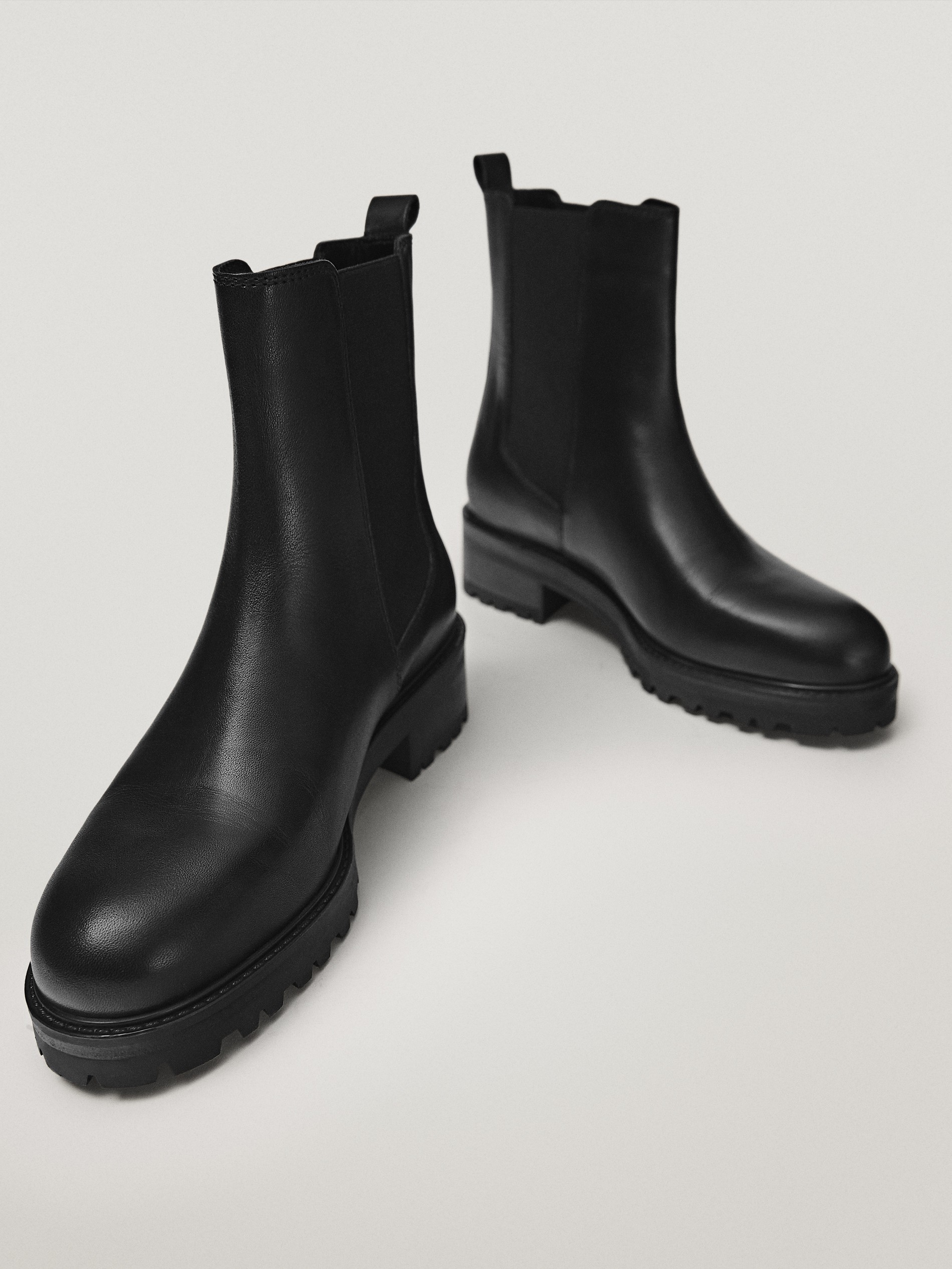 massimo dutti bottines femme