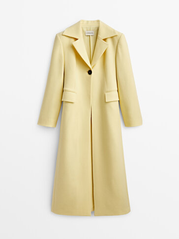 Wool coat with high buttons - Limited Edition
