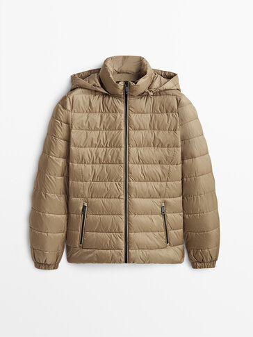 Fitted puffer jacket