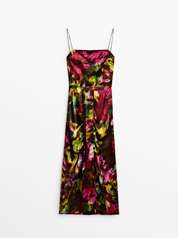 Floral print dress -Studio