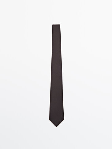 棉丝斜纹布领带