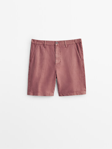 Plain Bermuda shorts