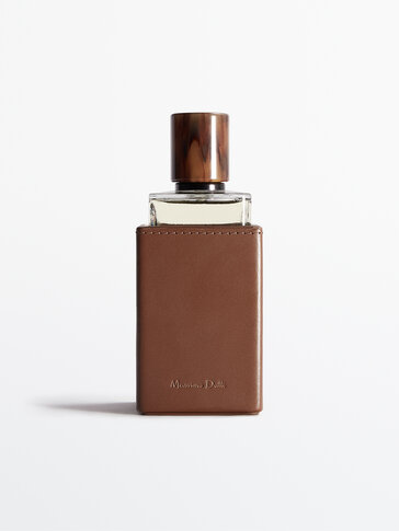 Leather perfume case