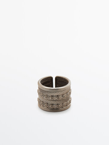 Open silver ring - Limited Edition