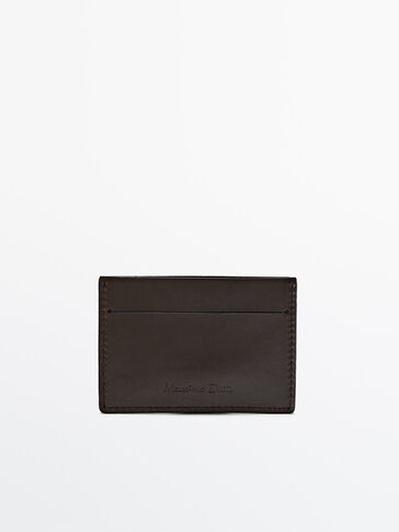 Leather card holder Limited Edition