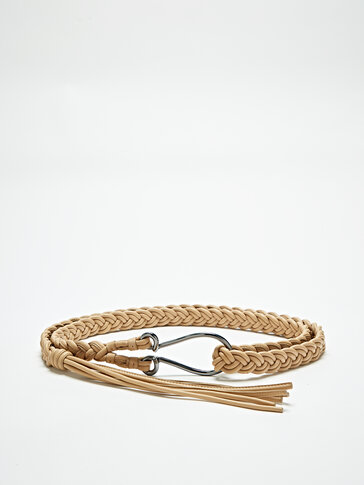 Braided leather belt - Limited Edition