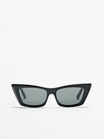Black cateye sunglasses