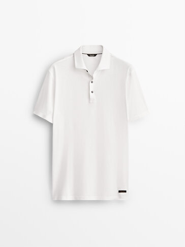 Short sleeve linen polo shirt - Limited Edition