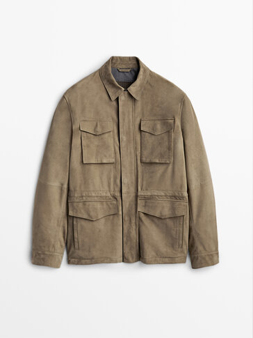 Nubuck leather safari jacket - Limited Edition