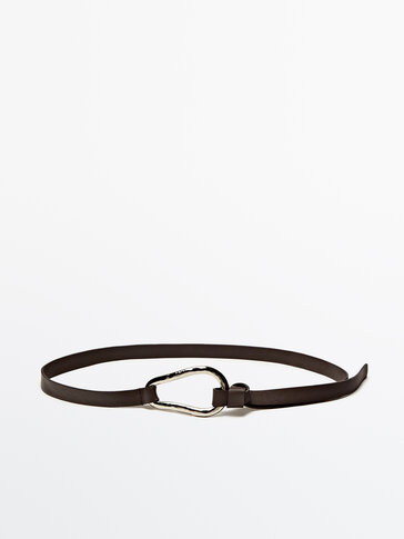 Thin leather belt - Limited Edition