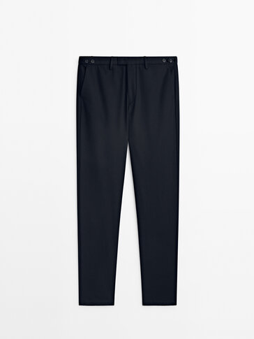 Relaxed fit chino trousers