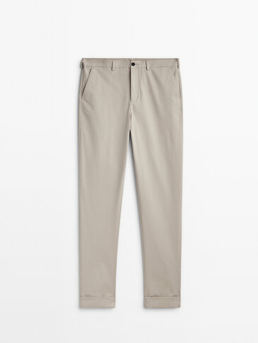 Cotton blend chinos - Limited Edition
