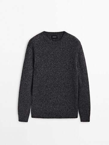 Flecked knit sweater - Limited Edition