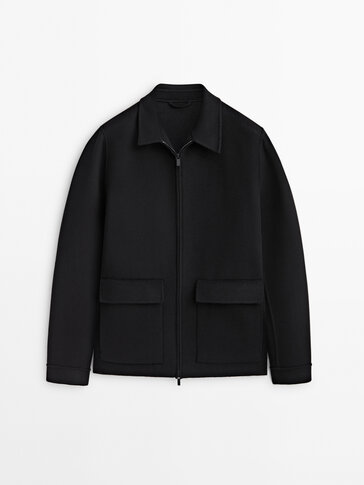 Wool jacket with zip - Limited Edition