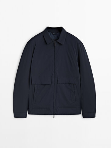 Ultra-lightweight jacket with down and feather padding