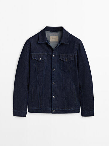 Rinse wash co-ordinated denim trucket jacket