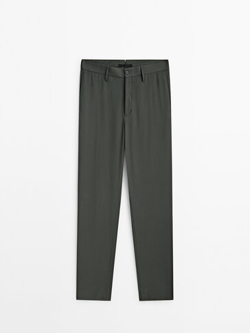 Cold wool suit trousers - Studio