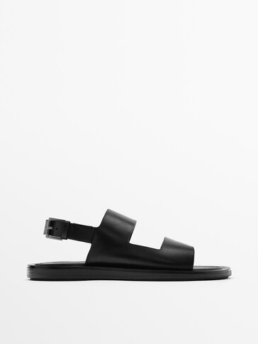 Black leather sandals - Limited Edition