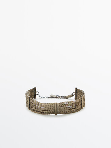 Mini chain cascade bracelet