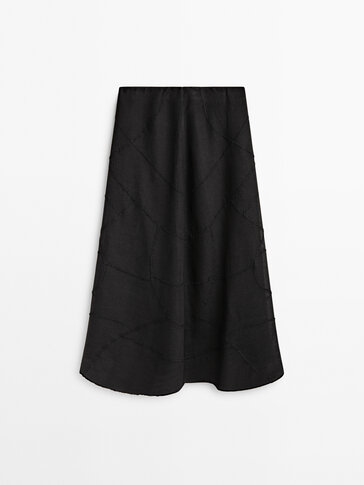 Skirt with embroidery detail - Limited Edition