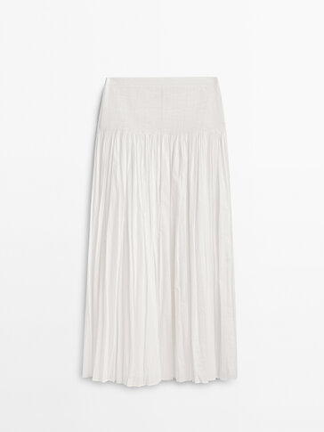 Pleated midi skirt - Limited Edition