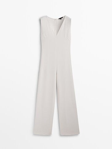 Crepe jumpsuit