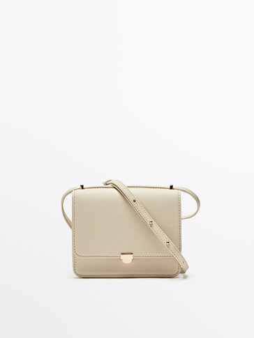 Mini leather crossbody bag