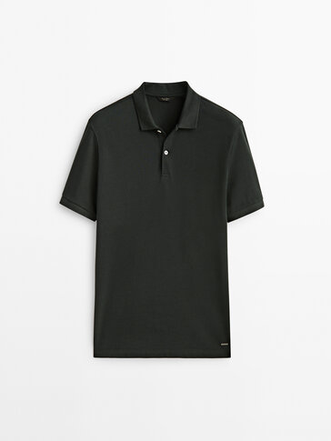 100% 纯棉网眼布 POLO 衫