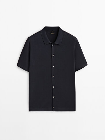 Short sleeve milano knit shirt