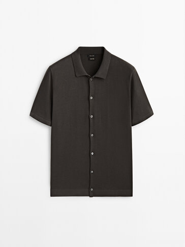 Short sleeve milano knit shirt