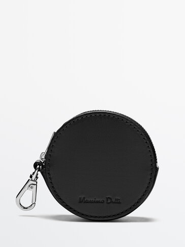 Round leather purse Limited Edition