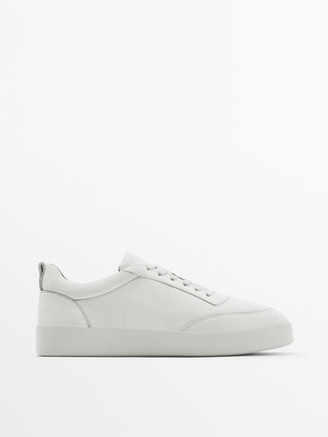 Nubuck leather trainers - Studio