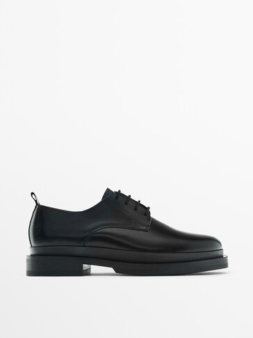 Brushed nappa leather shoes - Studio