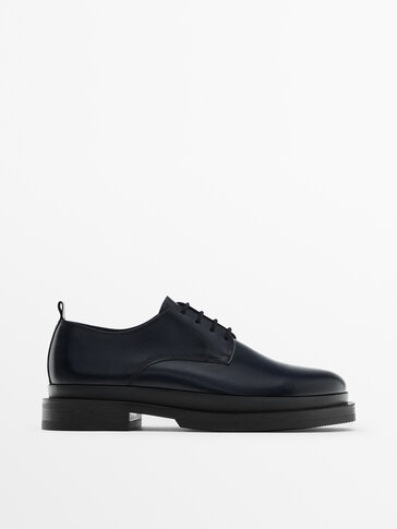 Brushed nappa leather shoes - Studio