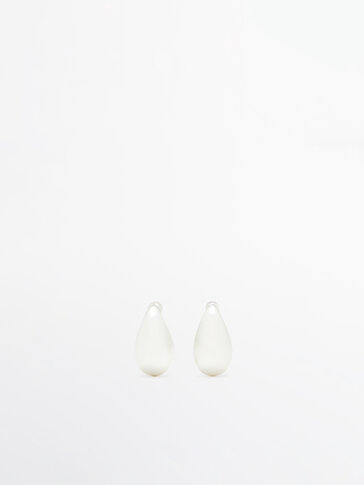 Droplet detail earrings