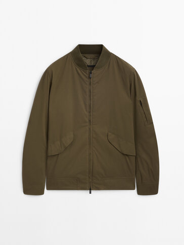Technical bomber jacket
