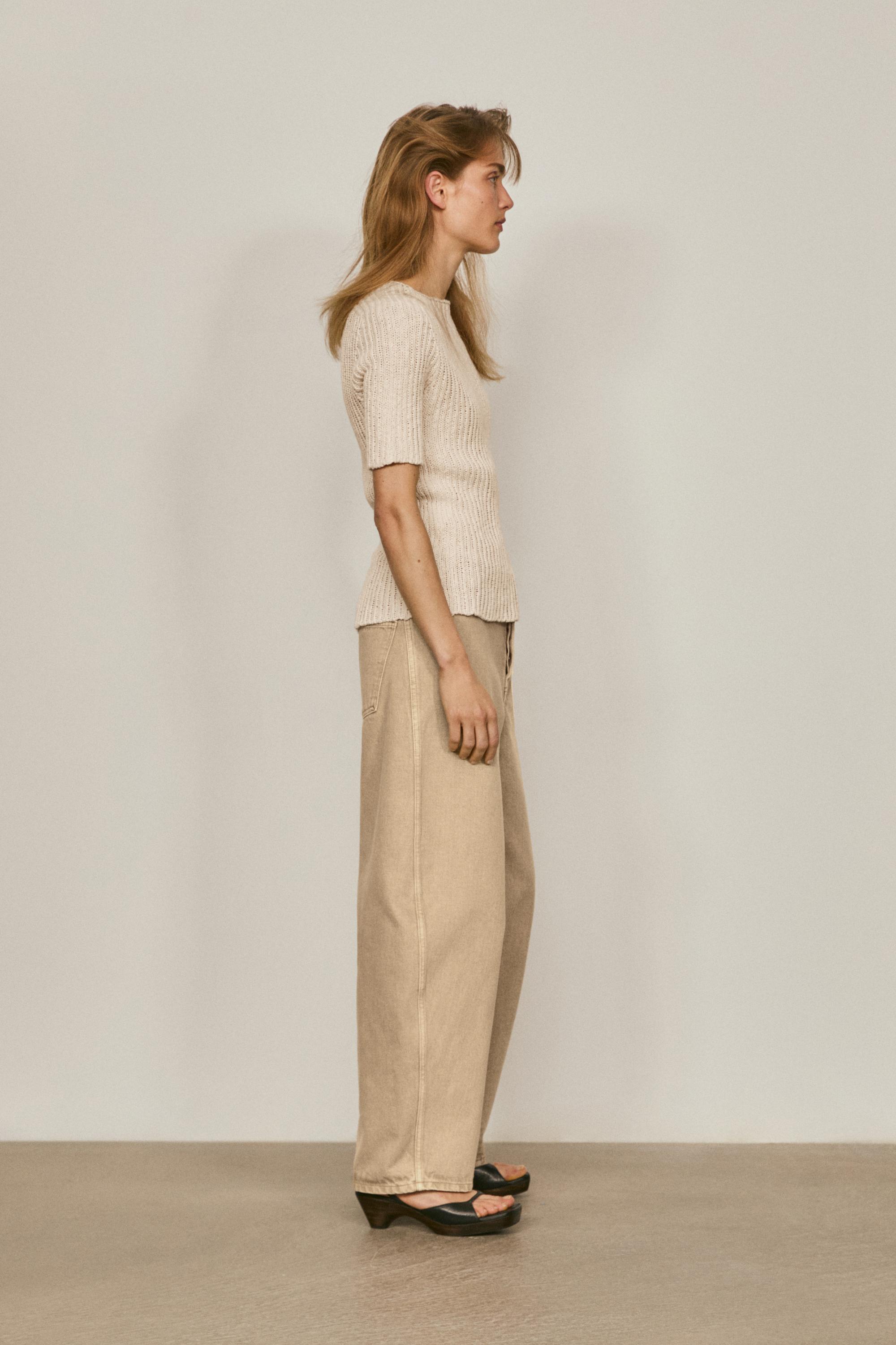 Barrel fit jeans with waist detail - LIMITED EDITION