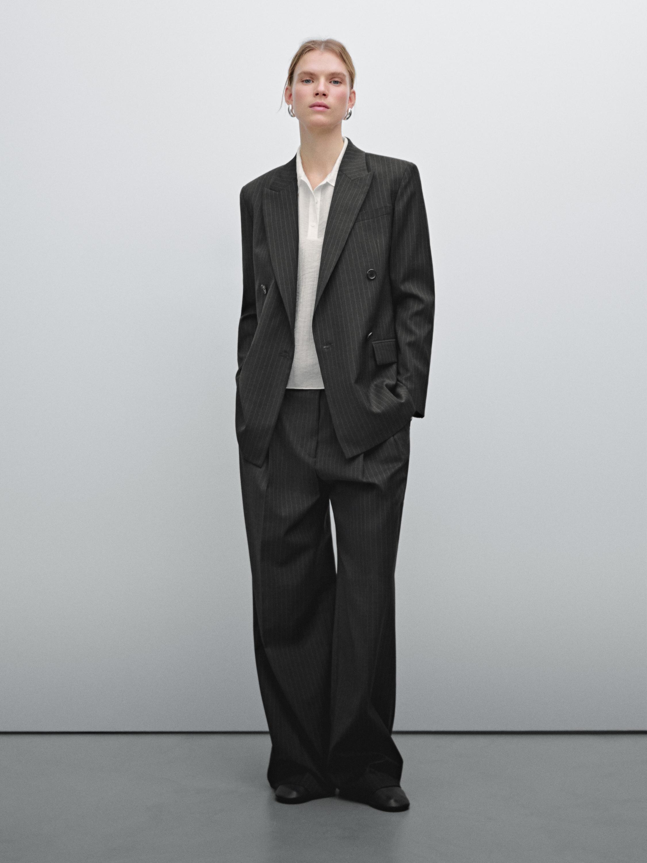 Sheer flowing polo shirt