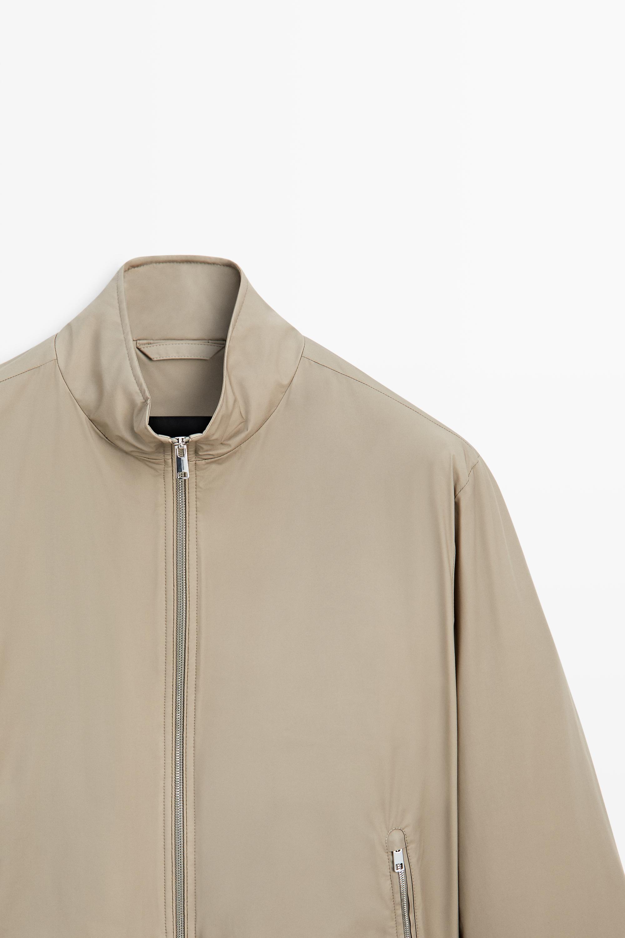 Technical jacket with pocket detail