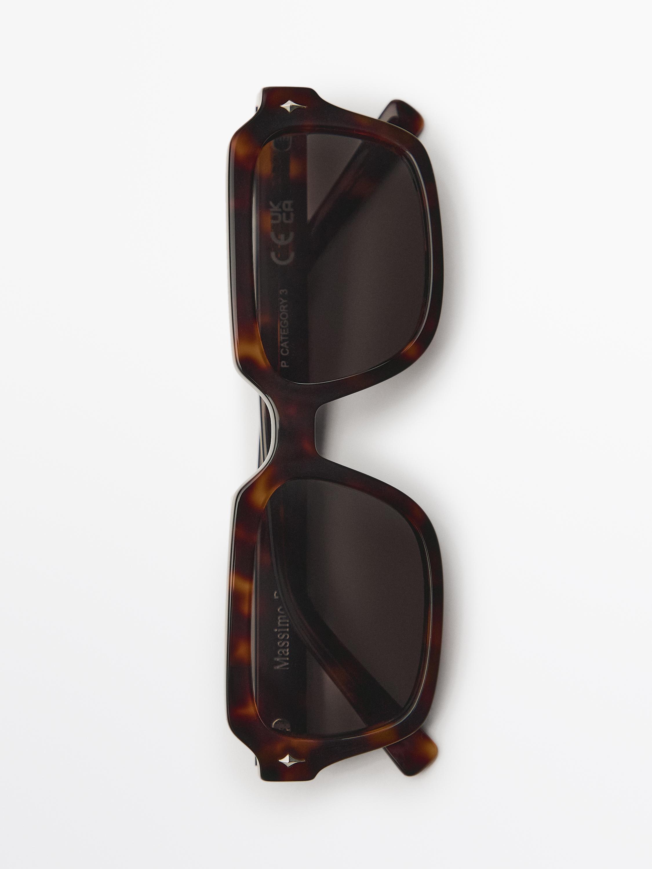 Rectangular sunglasses