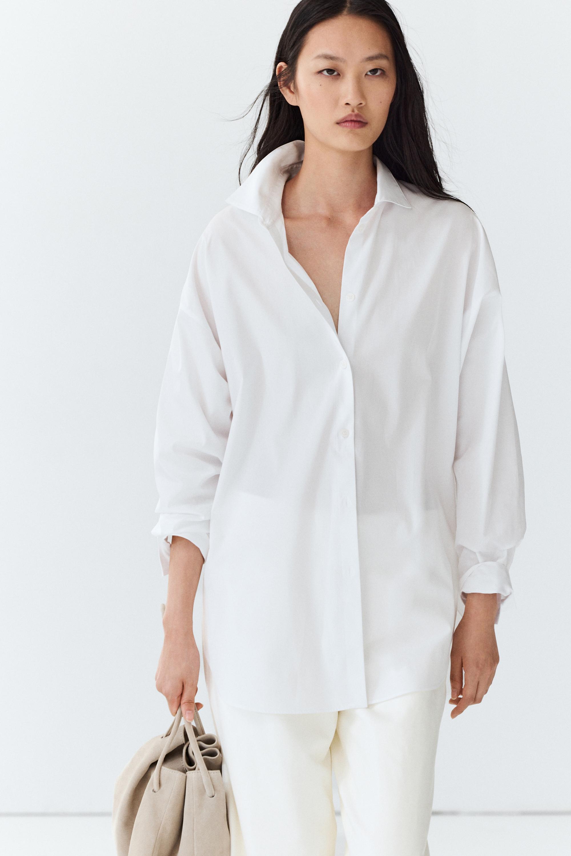 100% cotton poplin shirt