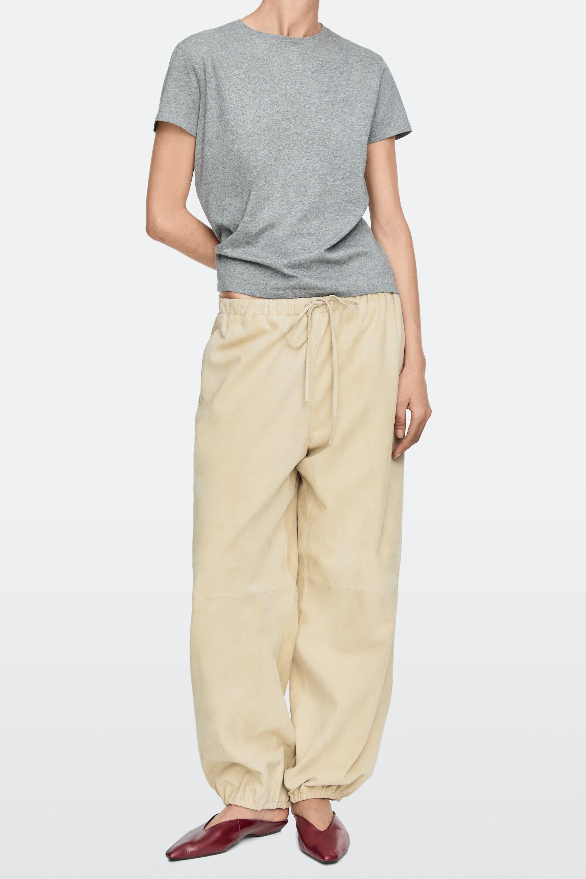 Soft leather mules
