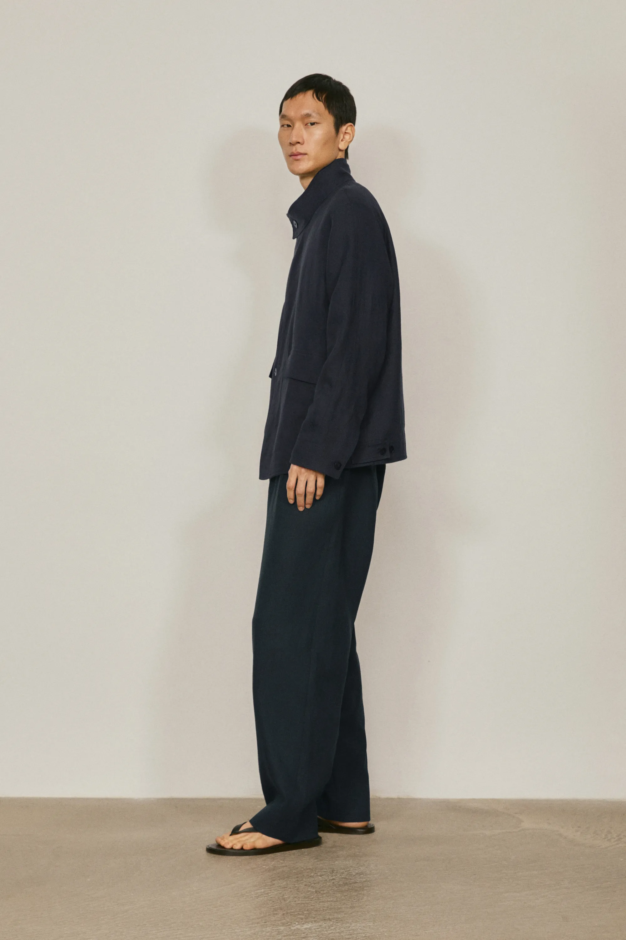Total look linen overshirt - LIMITED EDITION