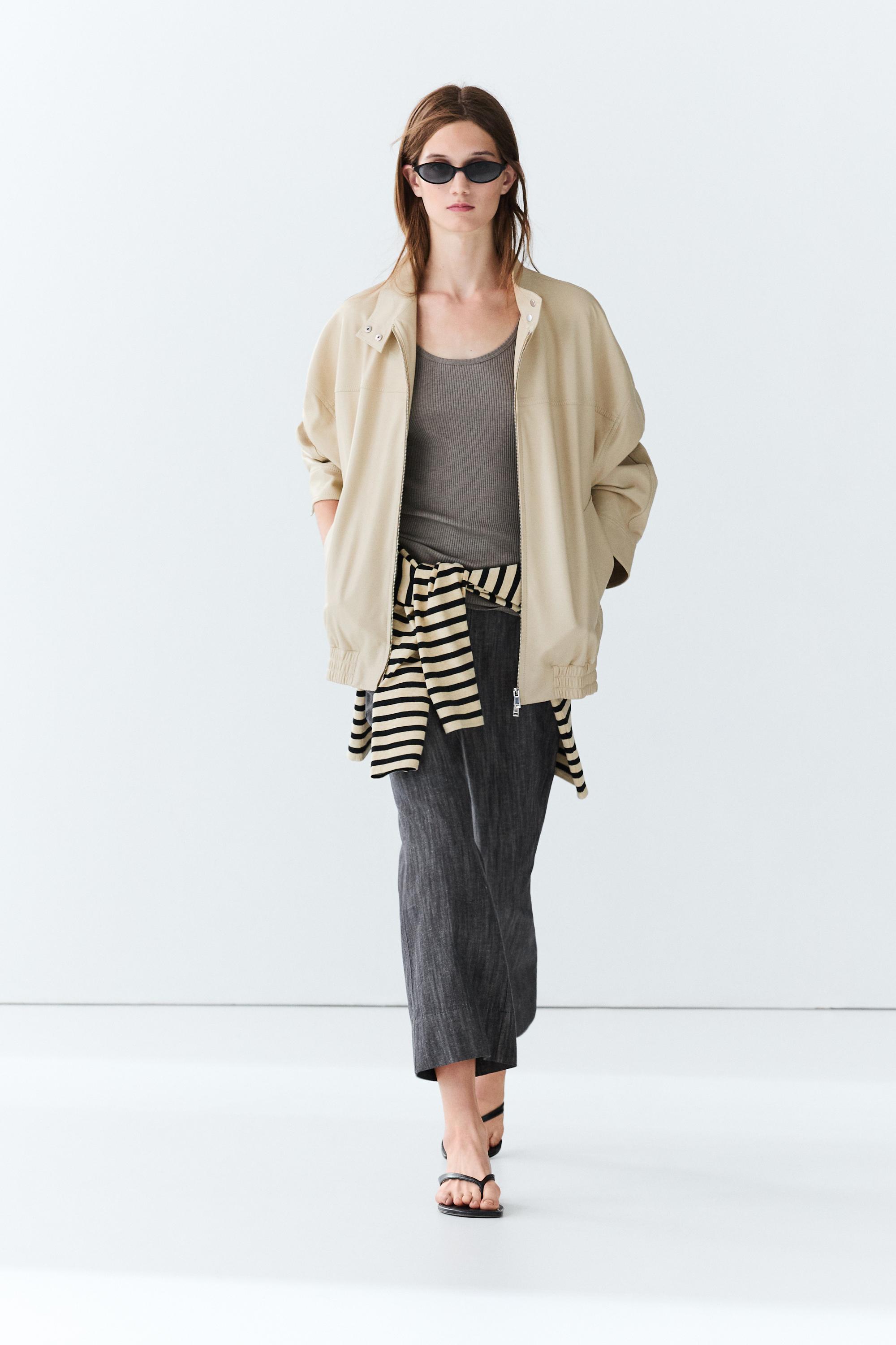 Cropped flare pants