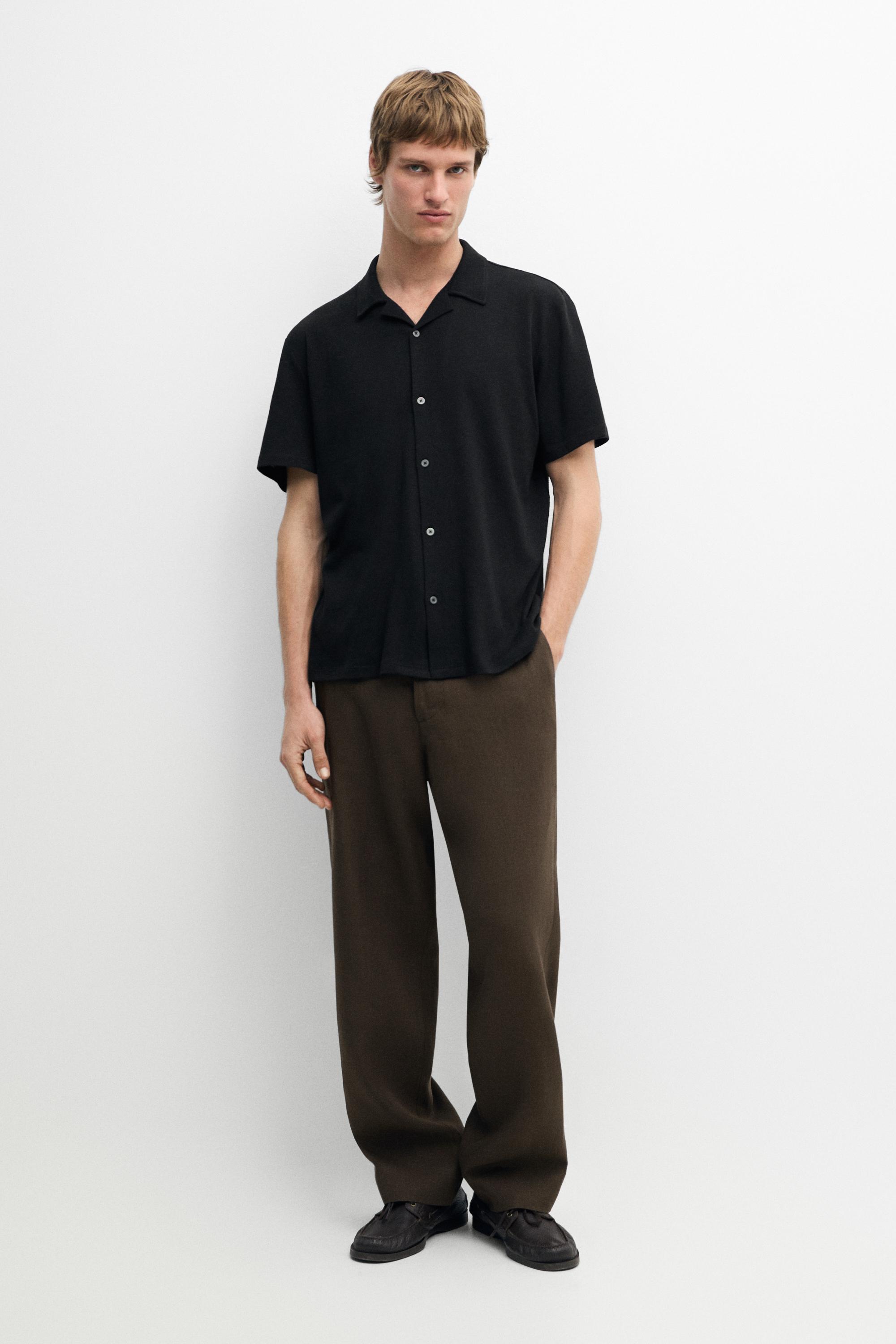 Linen suit trousers
