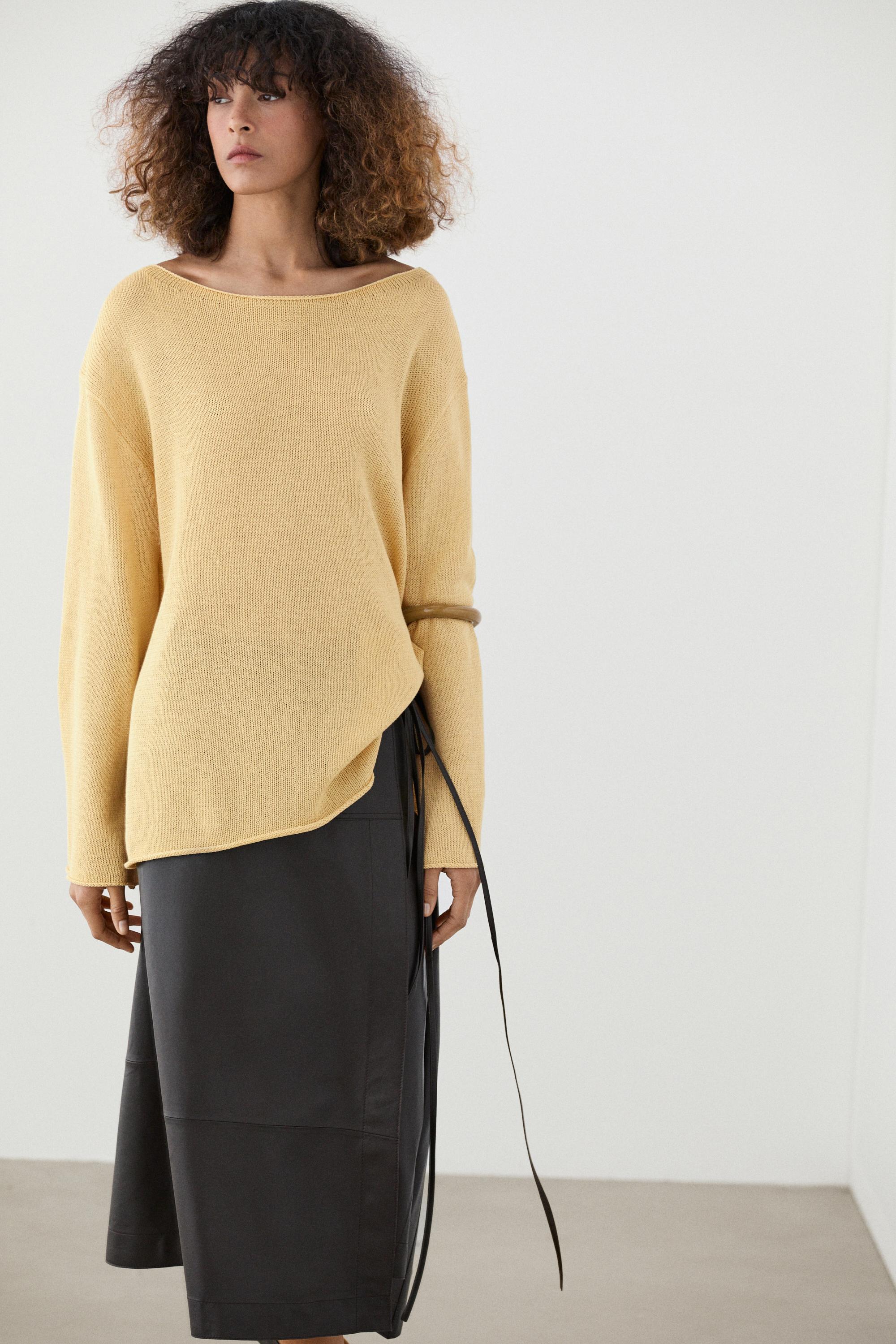 100% mercerised cotton sweater