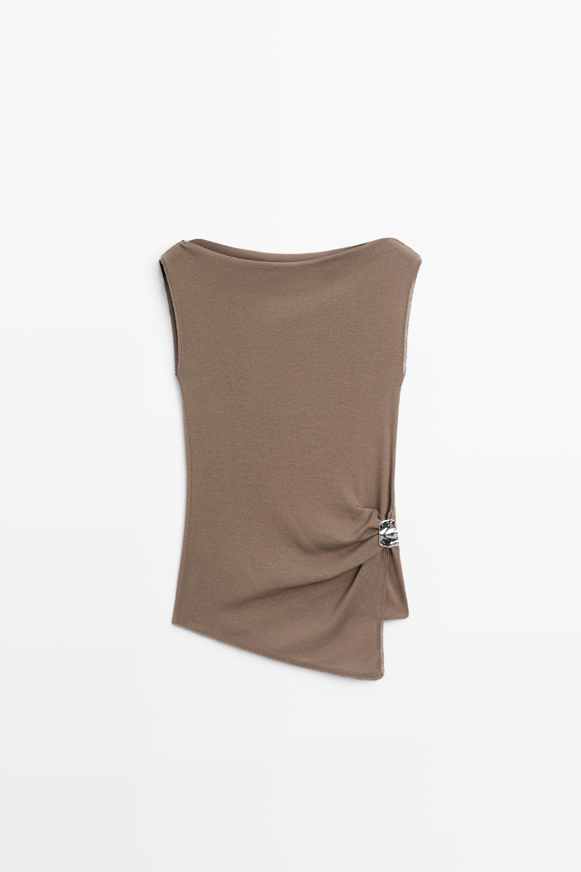 100% cotton knit top